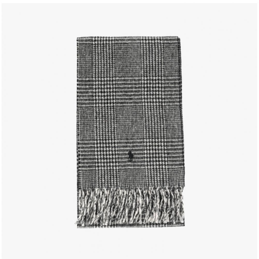 Polo Ralph Lauren Reversible Fringe Muffler Plaid Pc0945 003