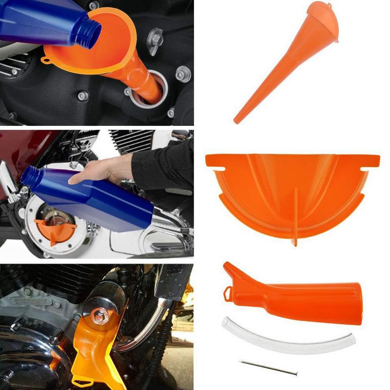 Buy Crankcase Fill Funnel Primary Case Oil Fill DripFree Oil Funnel