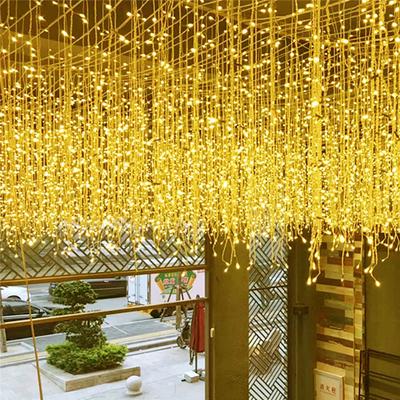 5m Noel Dekorasyonu Led Buz Sarkıtı Işıkları Açık Perde Işığı Çelenk Sarkması 0.5/0.6/0.7M Sokak Çelengi Evde Yeni Yıl