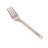 TOMSHOO Titanium Tableware Dinner Frok Cutlery Flatware for Home Outdoor Camping