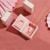 Creative Book Shape Jewelry Storage Box Mini Flip Cover Ring Box Vintage Gift Packaging Box for Valentine's