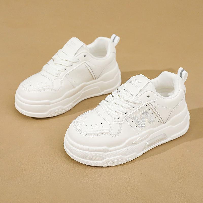 

MBL s new autumn breathable color matching sneakers have thicker soles and are casual and comfortable 36