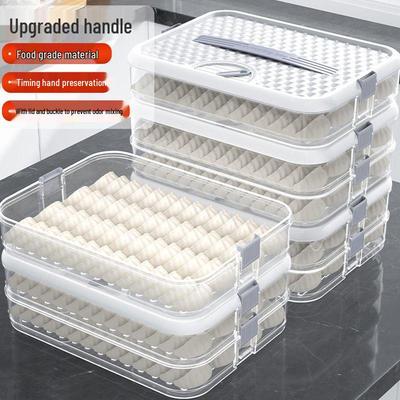 Scatola Porta Ravioli Multistrato per Alimenti di Grado Alimentare per Freezer e Frigorifero
