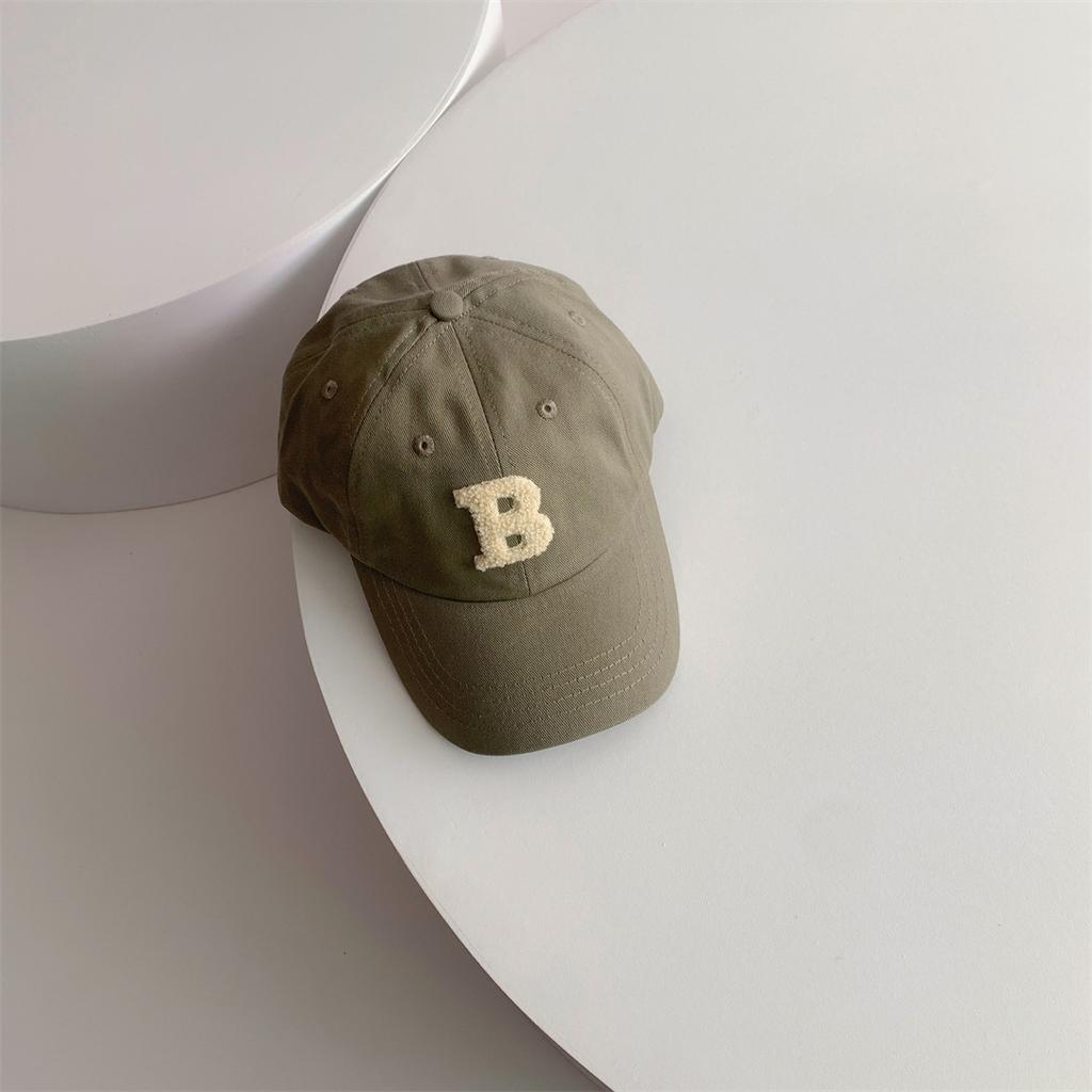 Baby Baseballmützen Frühling Sommer Baumwolle Kinder Jungen Mädchen Sonnenhüte Mode Buchstabe A Muster Lässig Kinder Schirmmützen