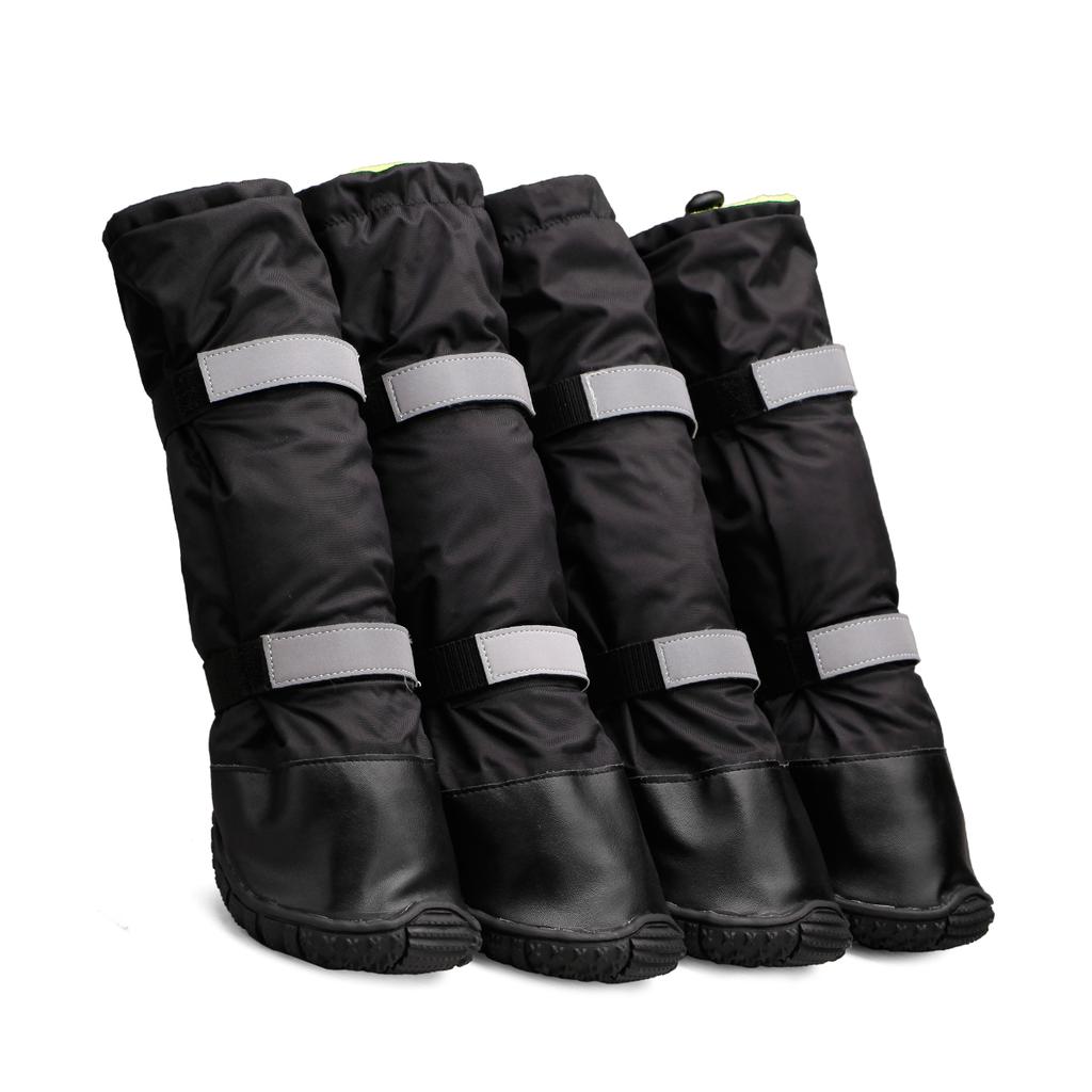 Long Legged Dog Shoes Waterproof Anti-Slip Boots for All Weather Suitable Pets Warming Shoes