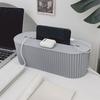 Large Capacity Wire Management Box Dustproof Desktop Organizer for Power Strips Chargers Cables Data Line Storage Case
