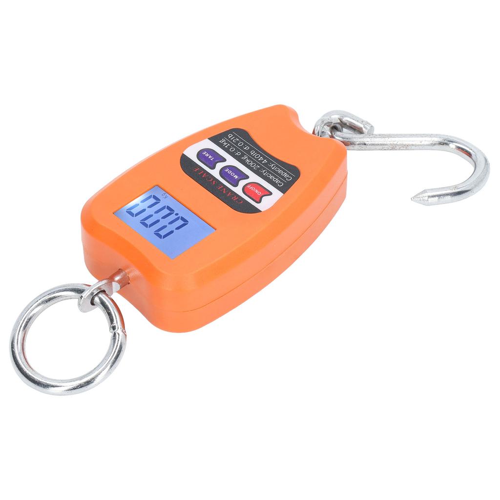 Digital Hanging Scale Portable 200kg Load Bearing Accurate Multifunctional Handheld Mini Hanging Scale with LCD Screen
