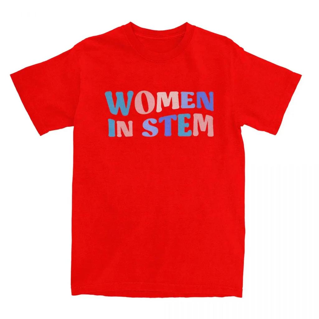 Women In STEM Science T Shirt Merch for Men Women  Funny Female Scientist Tees Short Sleeve Clothes Gift Idea