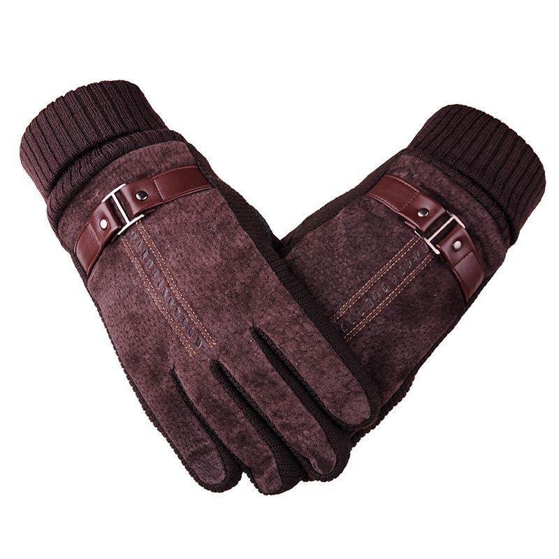 Fashion Mens Winter Warm Touch Screen Driving Gloves sports Ski Gloves