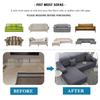 Premium Texture Couch Covers for Sectional Sofa Washable Stretch Sofa Covers L Shape Sofa Slipcovers Anti Slip Furniture Protector 1pc