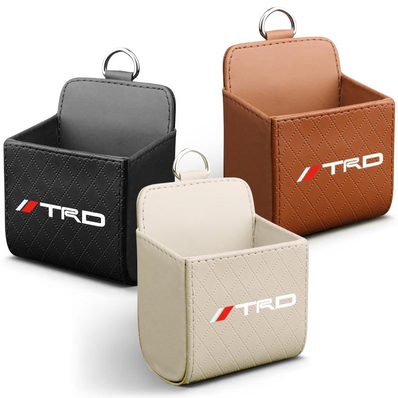 Förvaringsväska för bilinteriör Luftutsläpp Skräppåse Hängande Organizerlåda för Toyota GR TRD Chr Corolla Yaris Rav4 E150 E120 Land Cruiser
