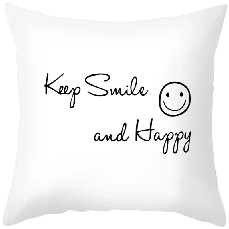 Luxury Home Decoration Pillowcase Simple Line Sketch Character Pattern Cushion Cover Living Room Sofa Cushion Cover