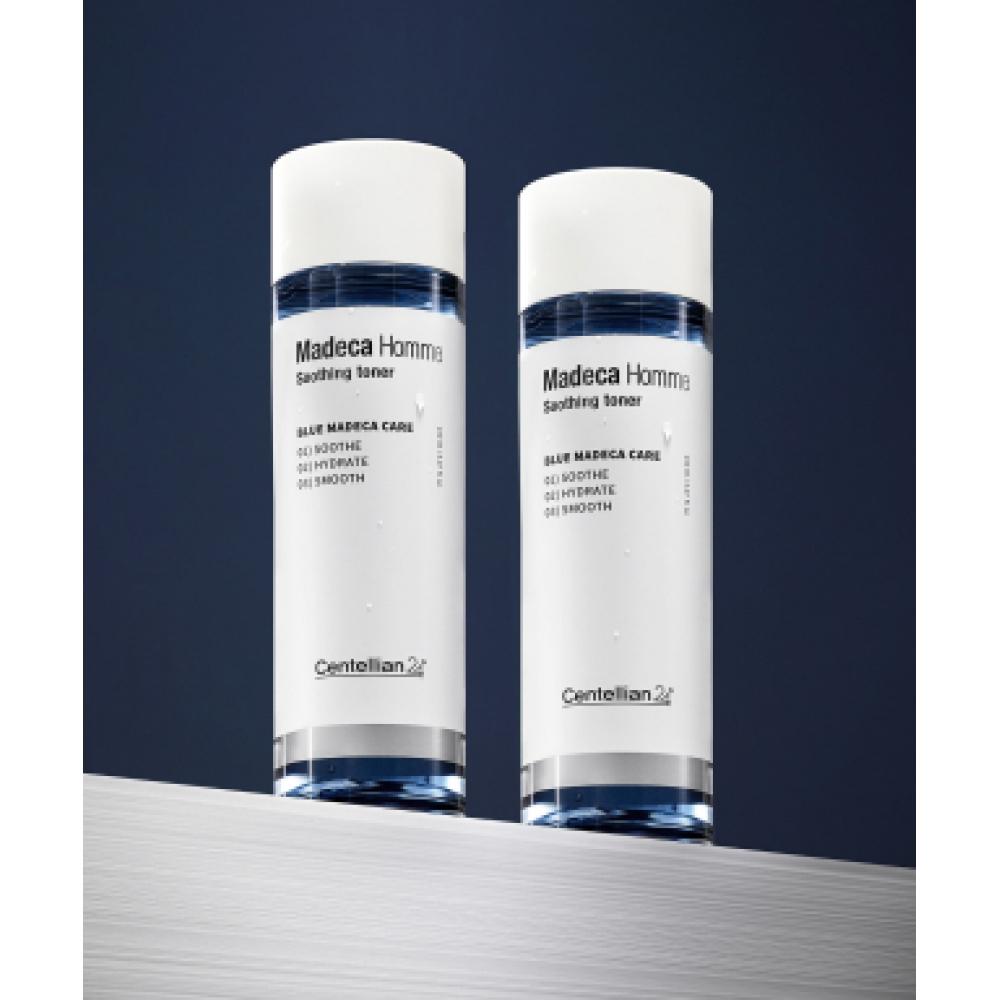 Centellian24 Madeca Homme Soothing Toner 150ml 2 Pcs + Gift 40g Cleansing Foam NONE