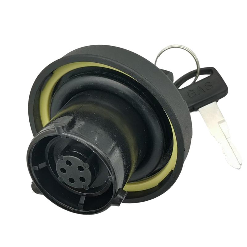 As Shown Locking Fuel Cap Locking Cap Fuel Tank Cap High Universality Fitment Plastic Material Vehicle Compatibility For F-250