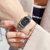 Square Women'S Waterproof Watch, Simple Niche Fashion Personalized Student Women'S Steel Belt Women'S Watch