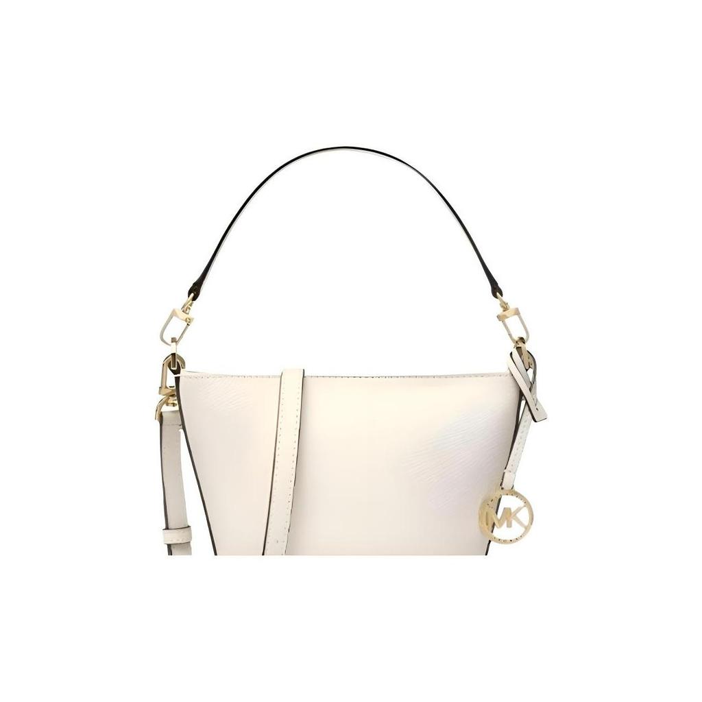 Michael Kors MK Townsend Leather Crossbody Bag Small Women Bags Light-Cream 32R4G10C5L-289