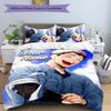 3pcs Shinsuke Kita Cover Set - Personalized Name, HD Printed Bedding with 1 Cover and 2 Pillowcases - Perfect for Home Decor, Easy Care