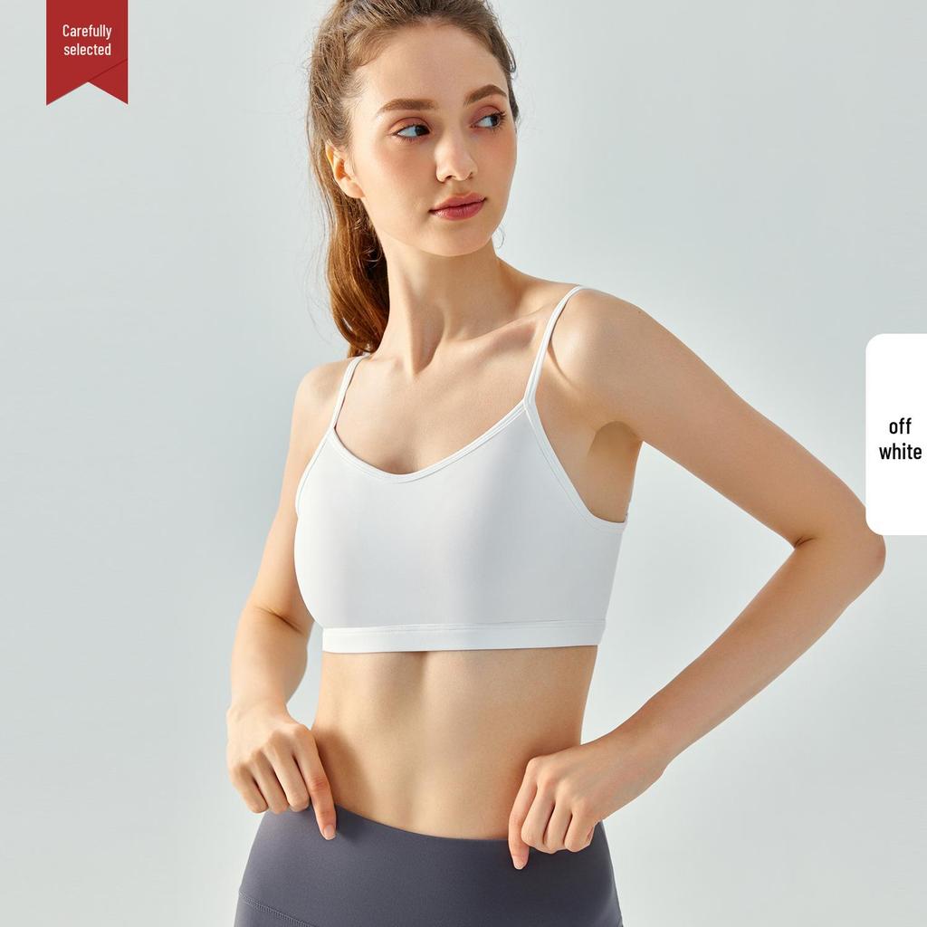 Seamless Casual Sports Bra for Women: Beautiful Back, Nude Feel, Adjustable Yoga Tank