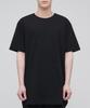 Layered Crew Neck T-Shirt_Long Length [Black]