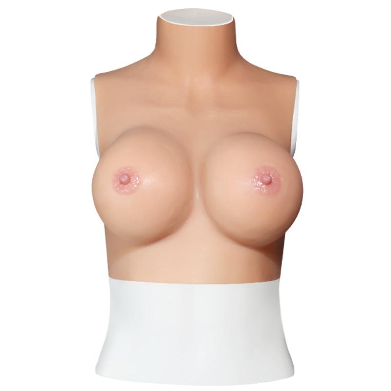 Men's Cosplay Costume Underwear B-F Cup Gay Fake Breast Invisible Erotic Role-Play Lingeries