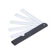 Multi Ratio Fan Shaped Ruler Plastic Scale Tools Durable Architect Scale Ruler  Art Drawing