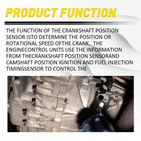 Crankshaft Position Sensor For Honda ACCORD V6 ODYSSEY 2008-2017 PILOT 2009-2015