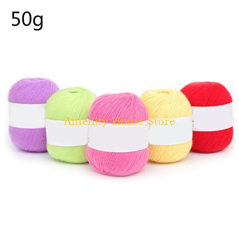 F26C Genuine Cashmere Yarn Various Colors Hand Crochet Knitted Yarn
