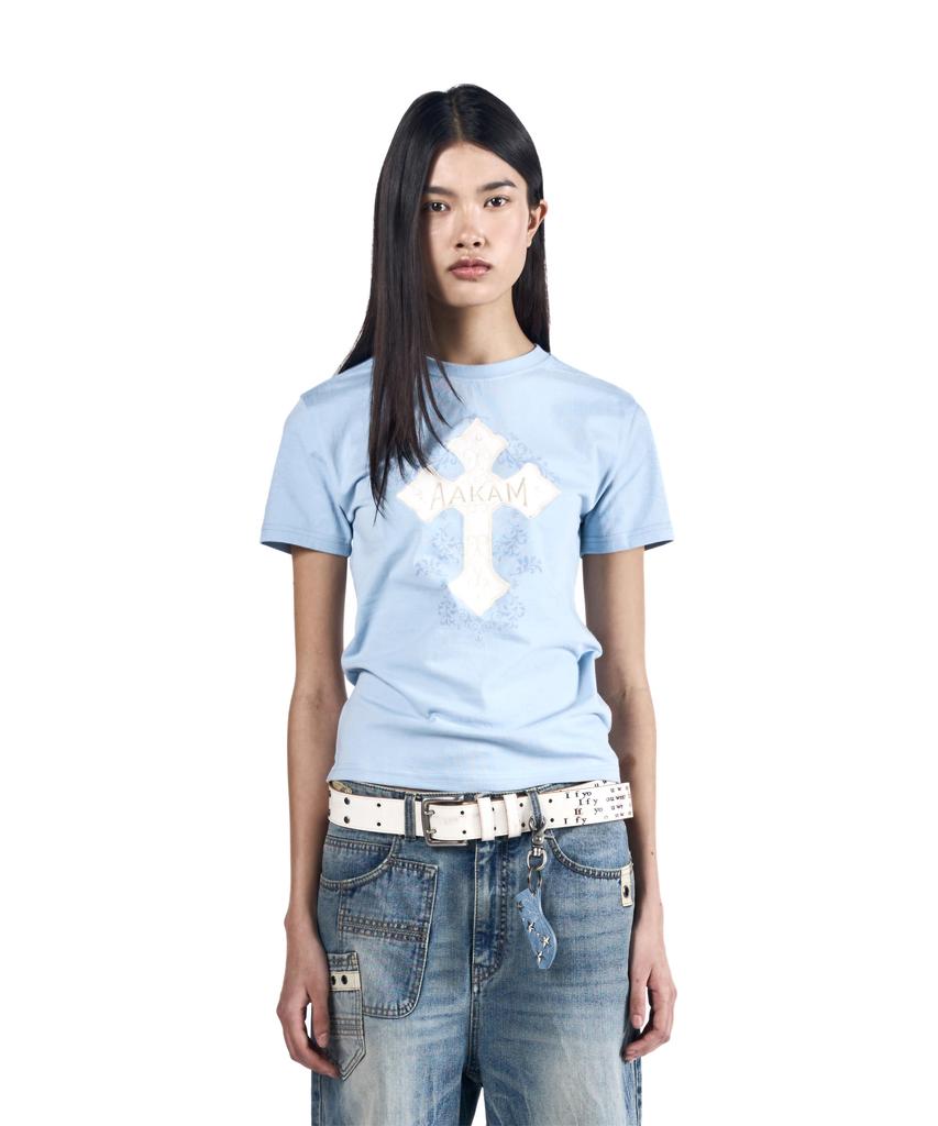 AAKAM Akm Cros2 Half Top (Sky Blue)