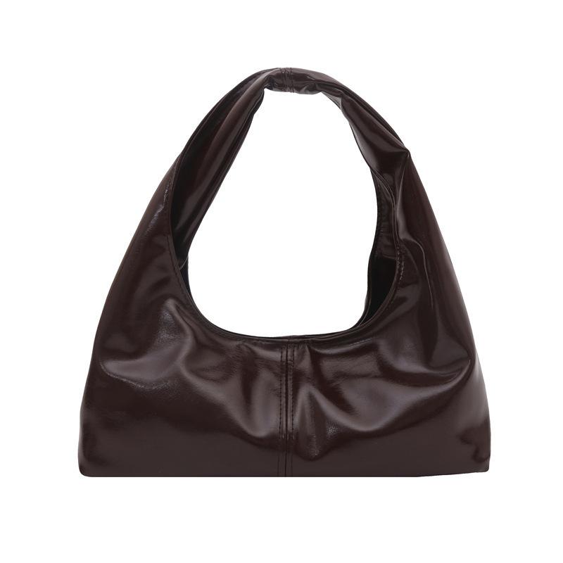 Vintage Commuter Large Capacity Korean Style Tote Single Shoulder Underarm Bag For Women