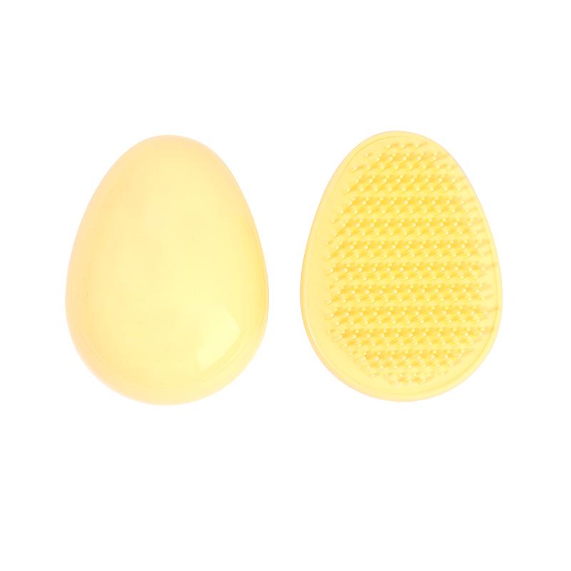 

Huiyun Массажная расческа для кожи головы и распутывания волос «Макарон» жёлтый