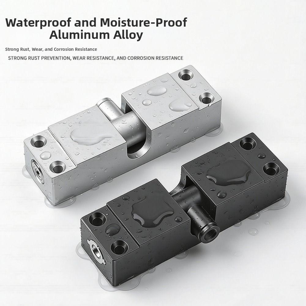 Aluminum Zinc Zinc Alloy Door Closing Device Adjustable Speed Spring Tension Door Closer  Security Doors