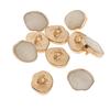 10Pcs Clothing Fastening Sewing Enamel Shank Buttons DIY  Embellishment