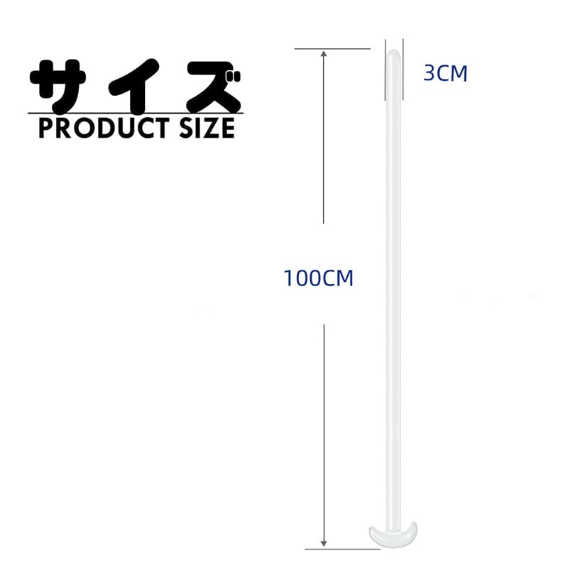 Tsukitoy Super Long Anal Plug Silicone Long Dildo 1m Anal Dildo Beginner Thin Anal Plug with Handle Anal Goods Adult Goods Dildo Long for Women and