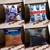 Band BBROCKHAMPTONS Cushion Cover Reversible Soft Durable Pillow Cover Home  Car MultiScene Use for Daily Comfort