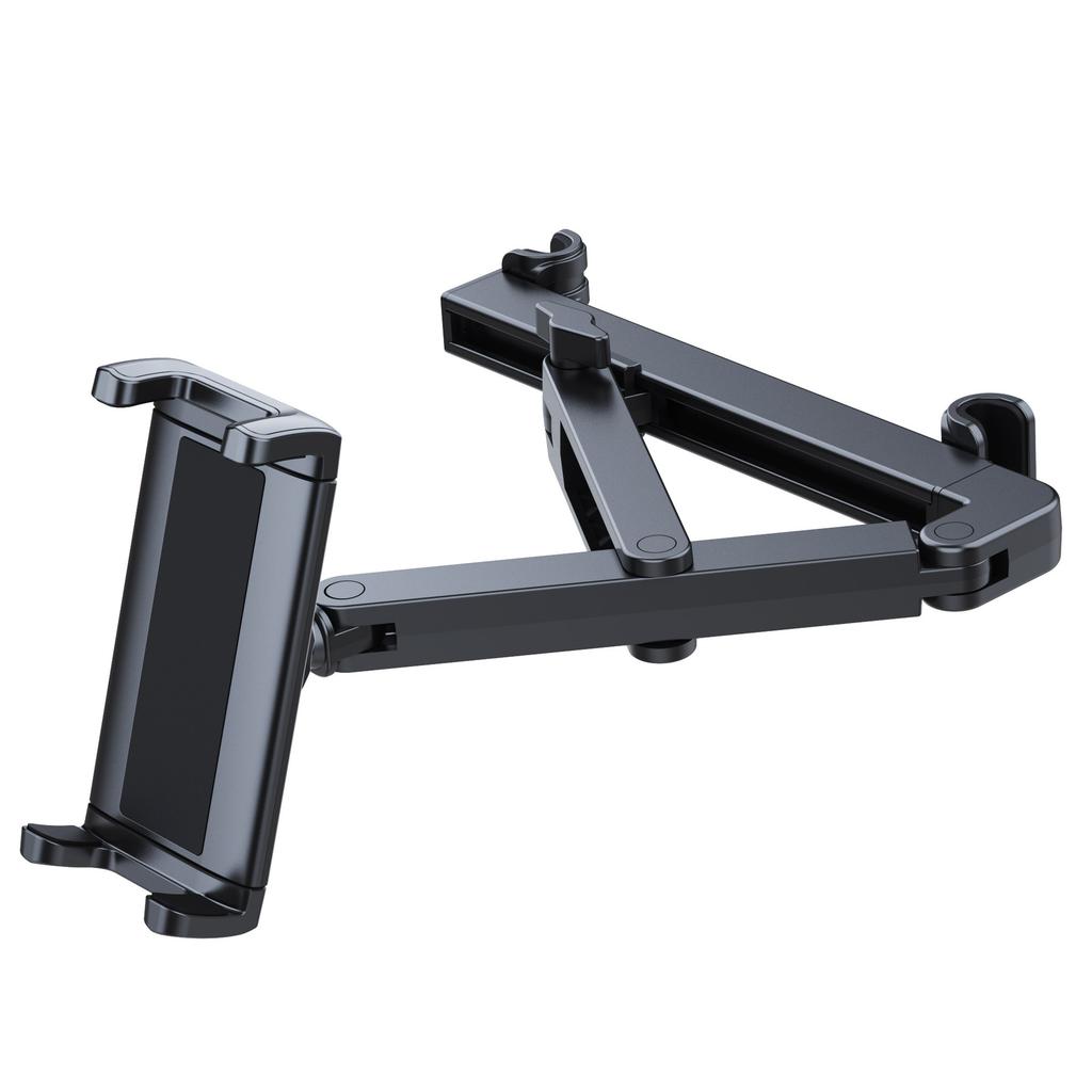 Tablet Holder for Car Headrest 3 in 1 Sturdy upgrade Extension Arm Adjustable iPad Car Mount for BackSeat