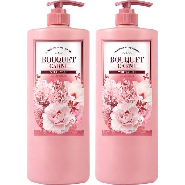 

Bouquetgarni Moisture Body Lotion Белый мускус, 1500мл, 2 корейских косметики