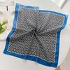1116 Korean version cotton and linen neck scarf women's multi-functional versatile sunscreen bag head scarf silk scarf literary small scarf accessorie