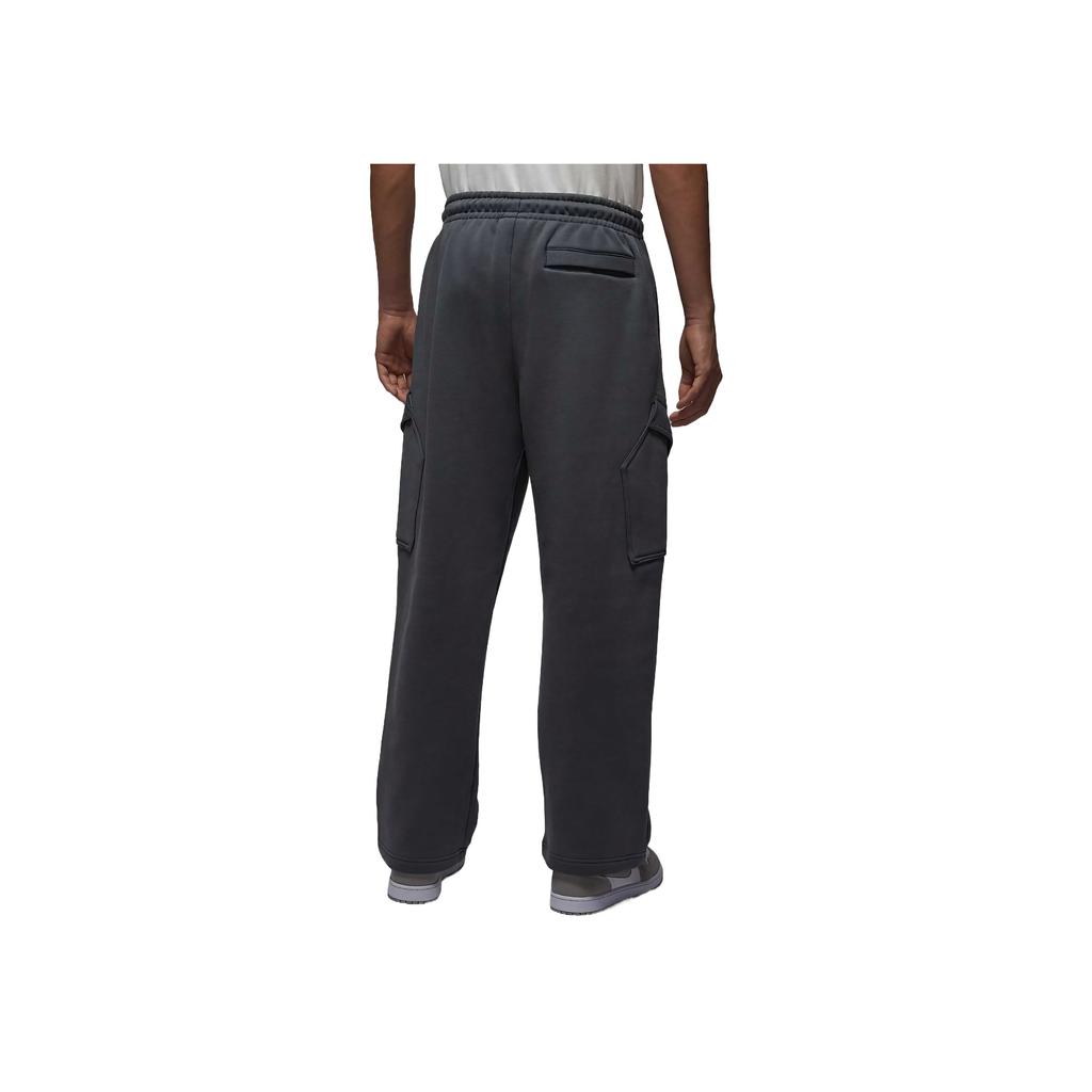 Jordan Spodnie casualowe męskie z polaru Flight Chicago, gładkie, komfortowe, przyjazne dla skóry, HV9682068