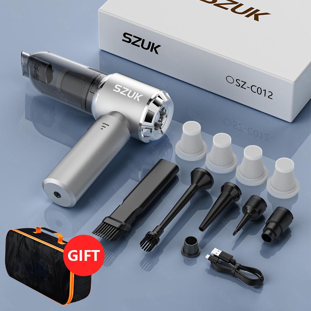 Mini Car Vacuum Cleaner 180000PA Portable Powerful Cleaning Machine Handheld for Car Wireless Vacuum Cleaner Home Appliance