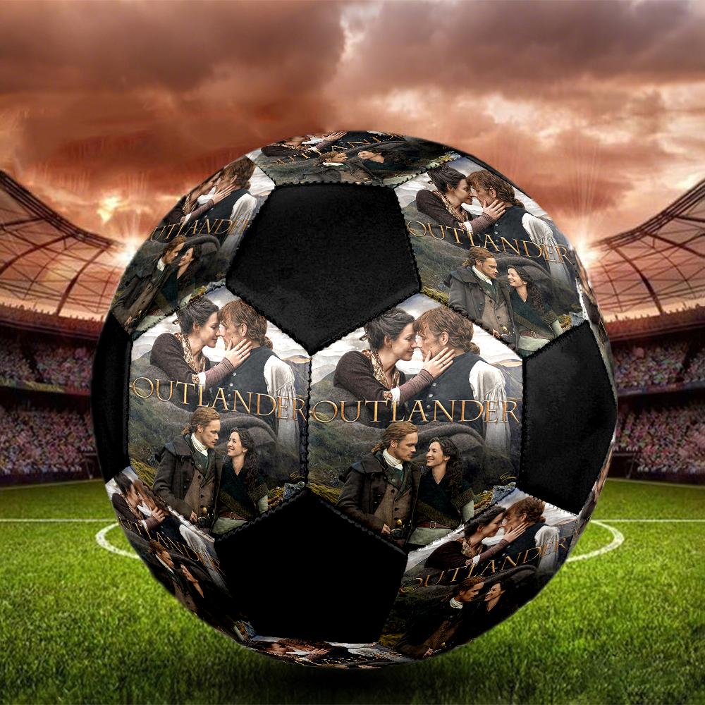 Vibrant Outlander Indoor Soccer Ball Colorful Machine Stitched PVC Size 5 Team Training Competition Ready Durable High-Bounce Cool Sports Gift