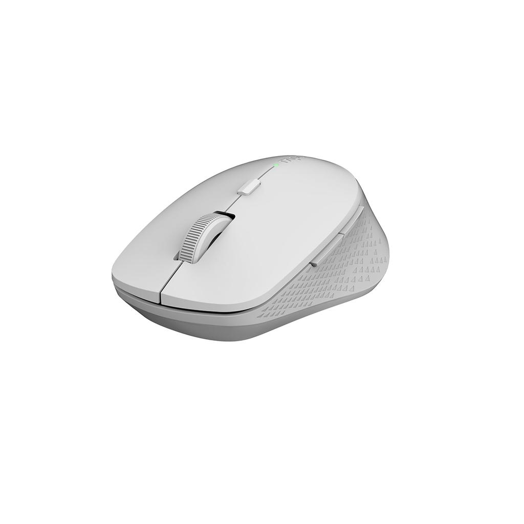 Mouse Japonez Rapoo M300G Silențios Wireless Bluetooth 2400dpi [Distribuitor Oficial], 5.0, 2.4GHz, Multi-Dispozitiv, (gri)