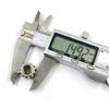 12T 15mm Durchmesser Elliptisches Loch 8x6 Keilverzahnung Zahnrad 12 Zähne Smoothie Hochgeschwindigkeitsmixer Sojabohnen Mahlmaschine Zubehör