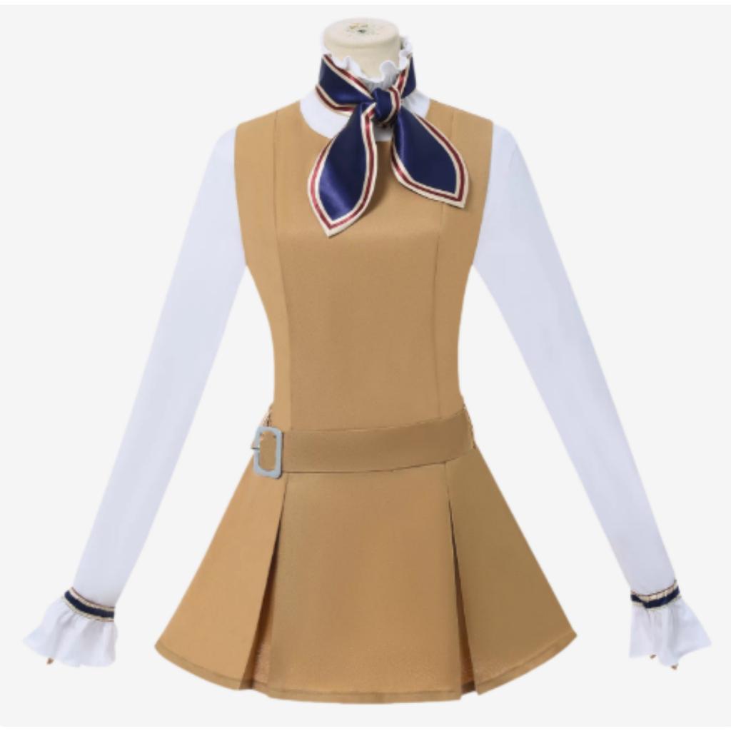 MEGAN Cosplay-Kleid für Kinder, Mädchen und Frauen, KI-Puppen-Roboter, Megan-Kleider-Uniform, MEGAN Cosplay-Kostüm für Mädchen und Erwachsene, Halloween-Kostüm
