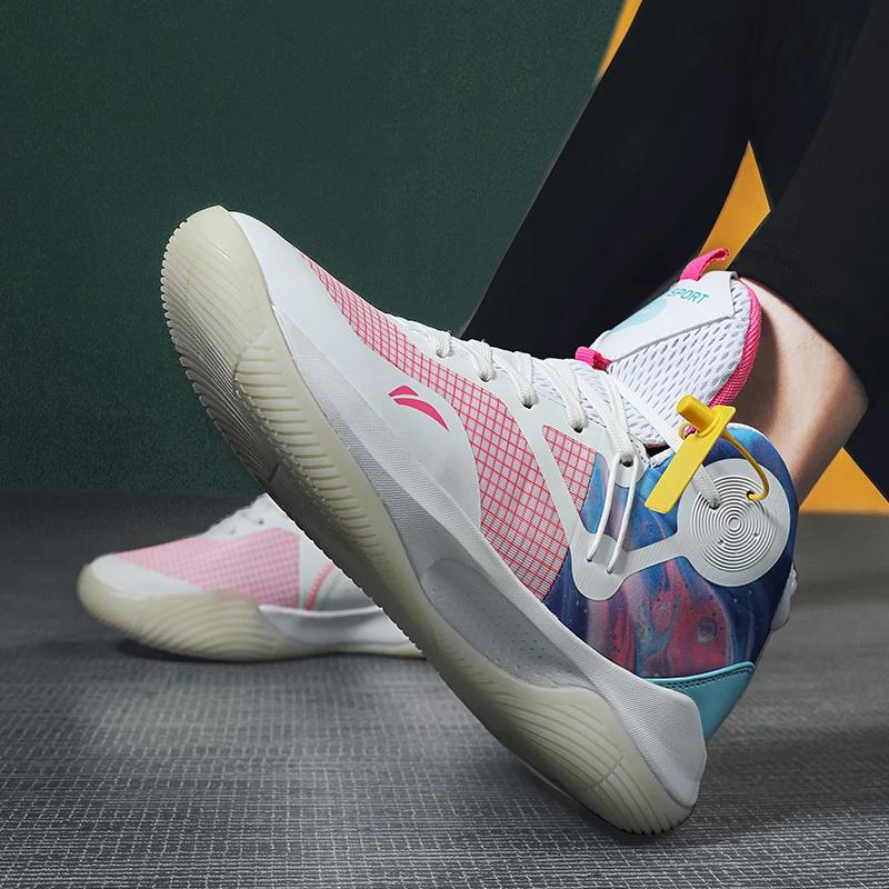 Trend Women's Sneakers Basketball Shoes Couple's Super Light Men's Shoes Breathable Comfortable Fitness Training Running Luxury