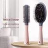 Women's Anti-Static Air Cushion Massage Comb - Large Curved Rib Design