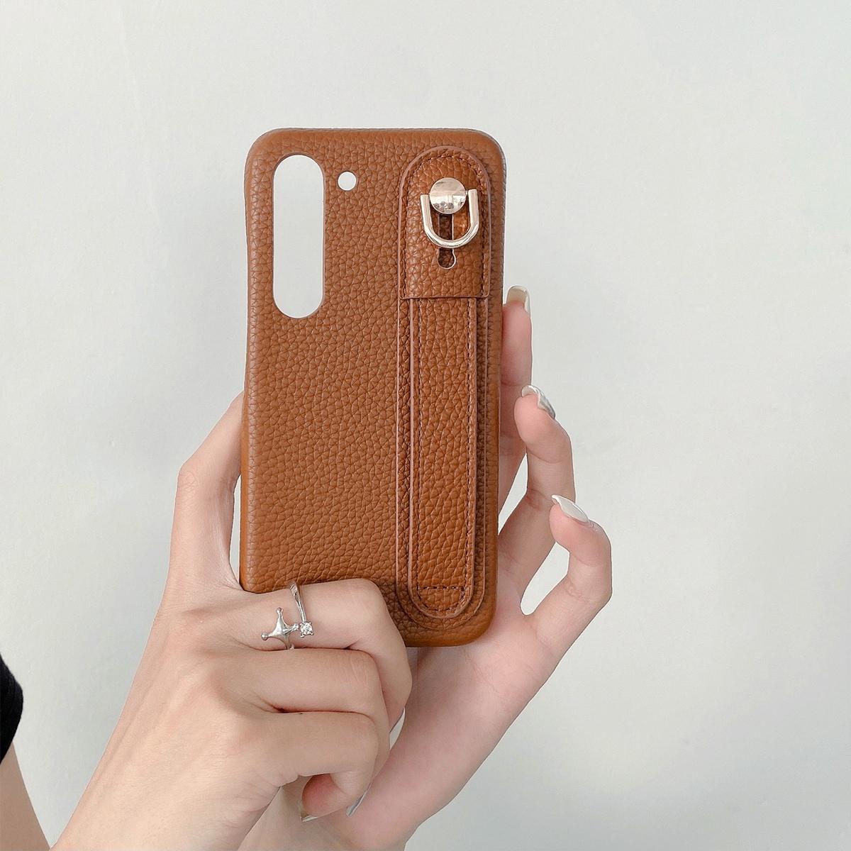 

Luxury Leather Card Bag Case For Galaxy S20 S21 FE S22 S23 S23 S24 Plus Note 20 Ultra PU Fashion Litchi Skin Cover For S23