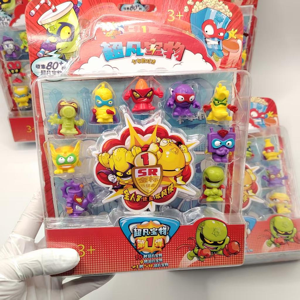 1 Stück Superzings Serie 1 Originalverpackung (10 in 1) Enthält 10 Stück Super Zings Figuren Sammelspielzeug Bestes Geschenk für Jungen