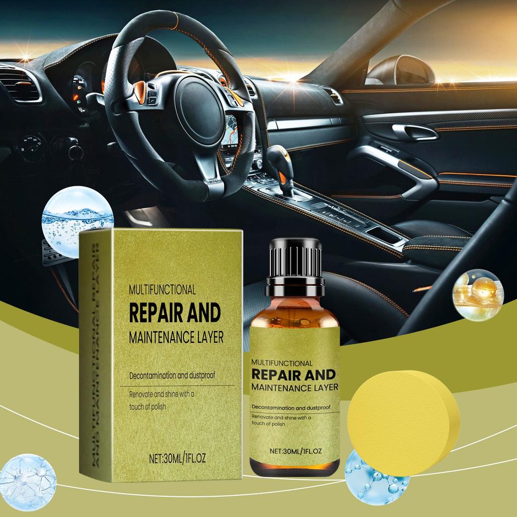 Otomobil Plastik Parçaları Kristal Kaplama Yenileme Maddesi Plastik Parçalar Kristal Kaplama 30ml