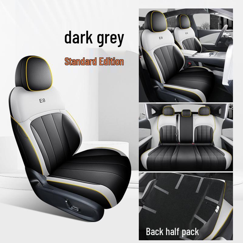 2024 Semi-Enclosed Universal Car Seat Cover for All-Season Comfort, Compatible with Galaxy E8.