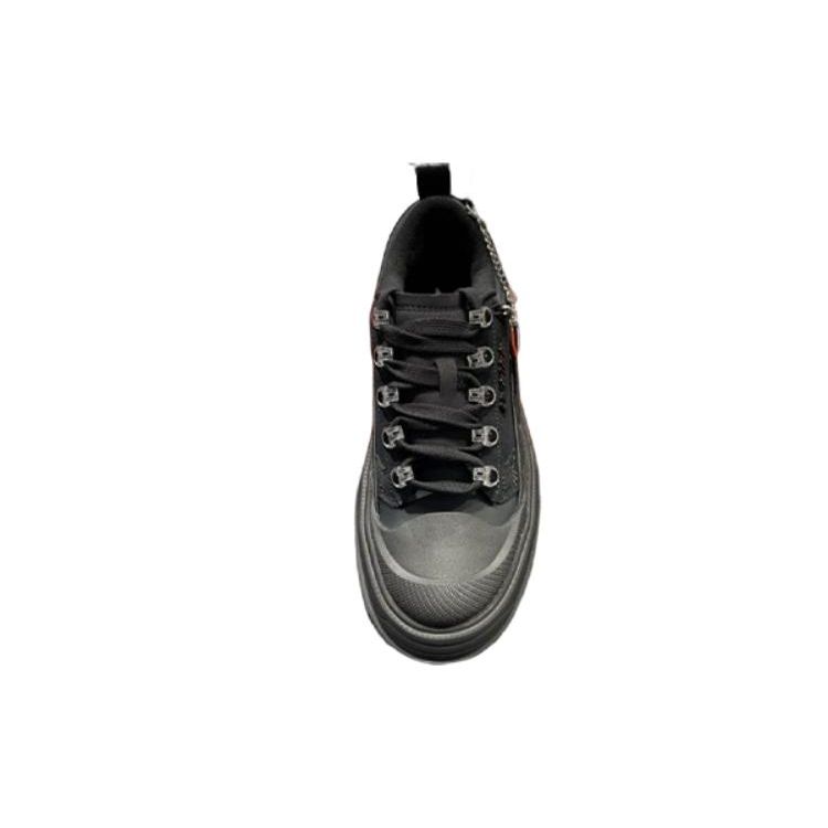 Li-Ning Non-Slip Wear-Resistant Breathable Low-Top Sports Casual Shoes Women Sneakers Black AGCS276-1